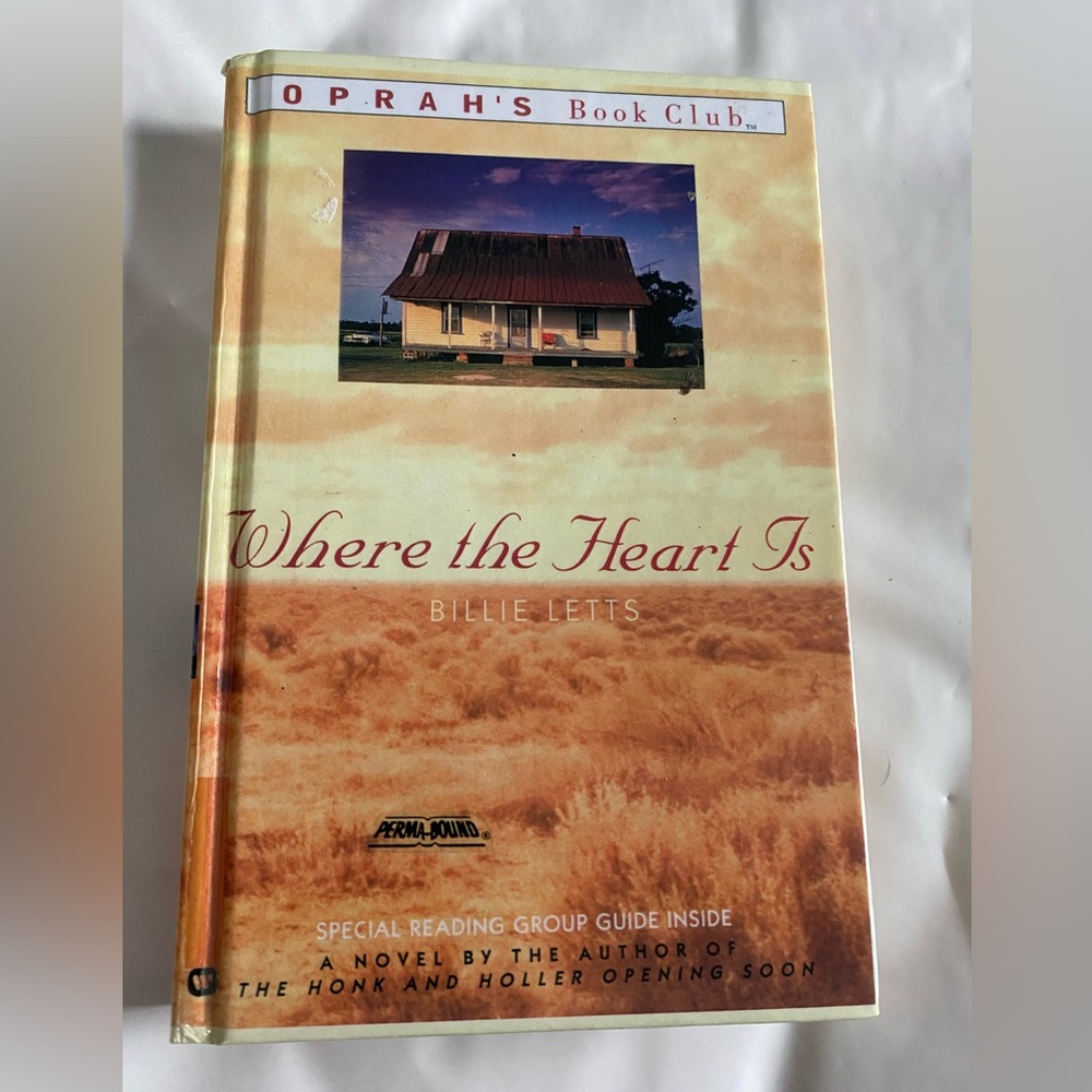 Where the Heart Is by Billie Letts (1995, Hardcover)
